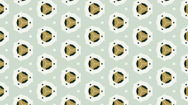 Artistic aesthetic polygon animation motion vector wallpaper