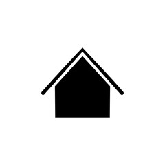 home icon. perfect for website, logo, application, presentation template and other product. icon design solid style