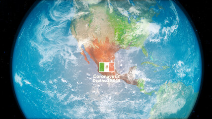 Novel Coronavirus nCoV spreading all over Mexico