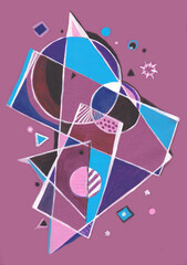 colored abstract figures