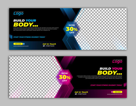 Gym Banner Photos Royalty Free Images Graphics Vectors Videos Adobe Stock