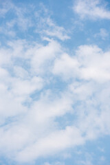 The picture of the sky of the day is indigo with clouds in the sky.