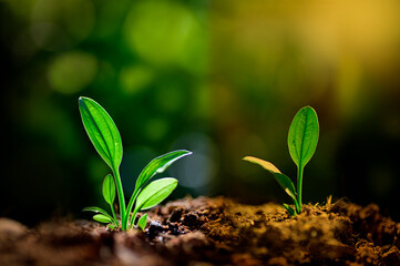 Climate change heat dryness withered earth
