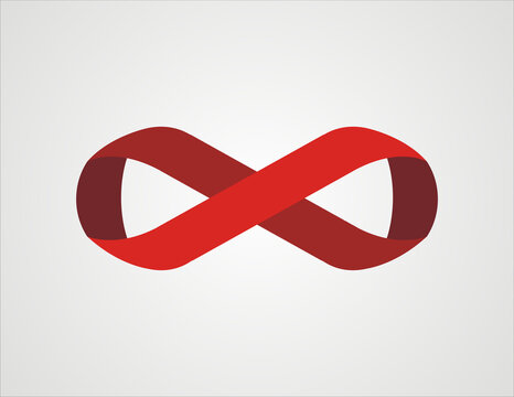 Infinity logo Design. Infinity icon