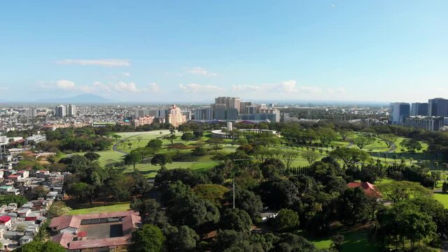 American Cemetery Memorial in Fort Bonifacio. Taguig, BGC. Mc Manila, Philippines.