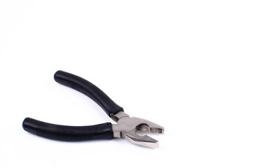 Pliers tool isolated on white background