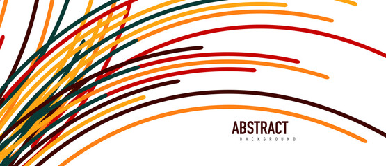 Аbstract moving colorful lines vector backgrounds for cover, placard, poster, banner or flyer