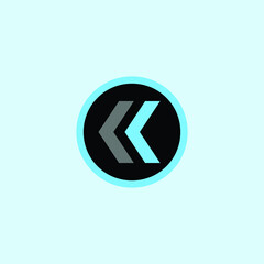 Arrow icon vector illustration