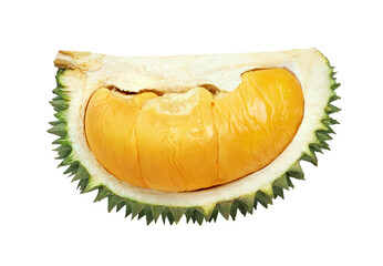Durian isolated on white background