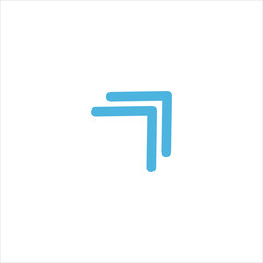 arrow direction icon flat vector logo design trendy