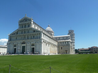 Fototapeta na wymiar Italy Tuscany Province of Pisa Pisa Piazza del Duomo Torre di Pisa