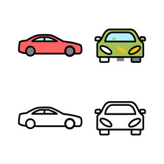set of Car icons. Car icon vector
