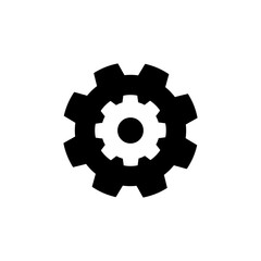 gear icon vector symbol template
