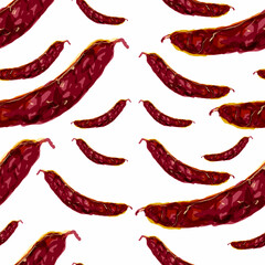 animated Cranberry bean pattern, ideal footage for themes such as cooking and vegeterian recipes