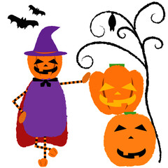 カボチャの仮装