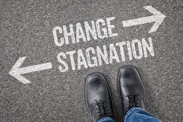 Decision at a crossroad - Change or Stagnation