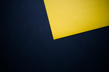 Abstract black and yellow background