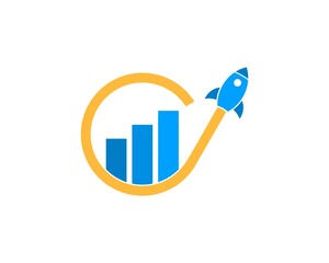 Chart growth up with rocket launch