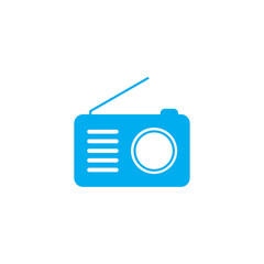 Radio icon vector