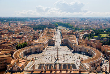 Rome St. Peter's square