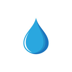 Water drop Logo Template vector illustration