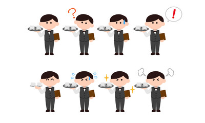 ウェイターセット（デフォルメカラー）