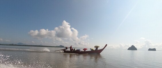 Longtail boat, Thailand.
