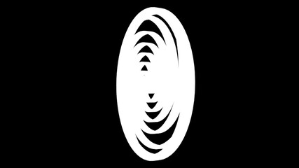 3d rendering of a white cogwheel mask isolated