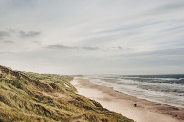 beach and sea in denmark