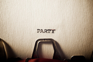 Party concept view