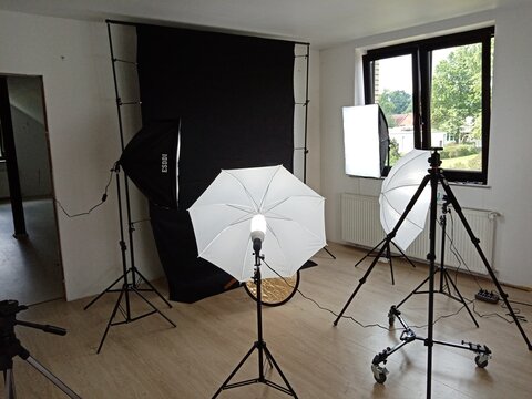 Studio Shot Of A Modern Living Room