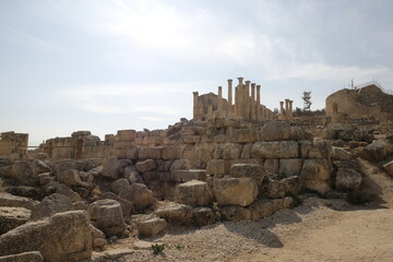 ancient ruins in Jordan Jerash