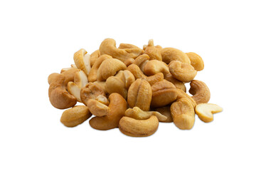 cashew nuts isolated on white background