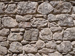 Real antique spanish stonewall background texture