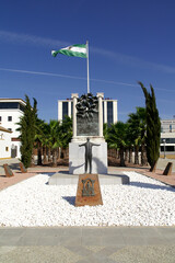 Sevilla (Spain). Place of the execution of Blas Infante in Seville