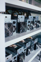 ASIC miners are on the shelf