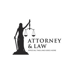woman / lady law concept, lawyer, justice design template