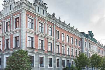 Poland, Malopolska Lesser Poland, Gorlice, Marcin Kromer Grammar School Building