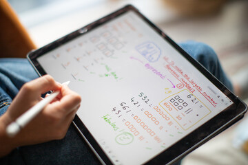 Tablet Remote Education on tablet