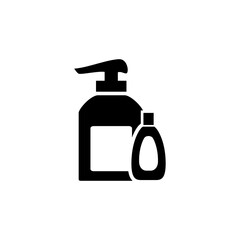 hand sanitizer icon vector symbol template