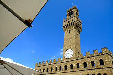 Fototapeta na wymiar Palazzo Vecchio Florence Italy