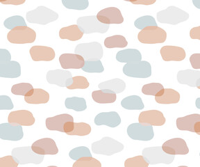 配色がかわいい曲線の背景／素材／スペース