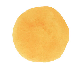 水彩の背景／丸／ブラシ／素材