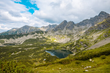 view to Tatra Mountains national park in Zakopane