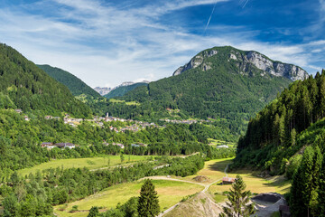 Canal San Bovo in Dolomites, Trentino Alto Adige, Italy © rudiernst