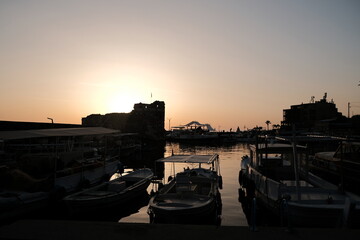 sunset in lebanon