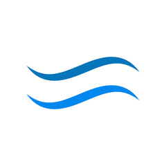 Water wave icon