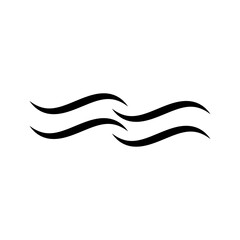 Water wave icon