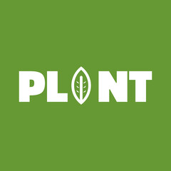 logotype of plant for business logo