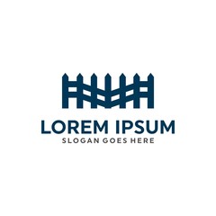 Fences Logo Stock Images Design template